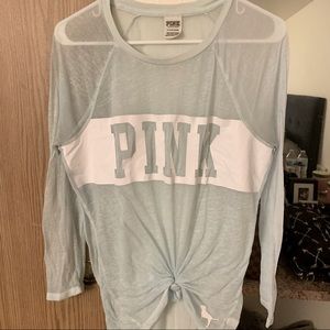 PINK Victoria’s Secret Sheer Top